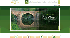Desktop Screenshot of camping-chantemerle.com
