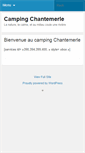 Mobile Screenshot of camping-chantemerle.com